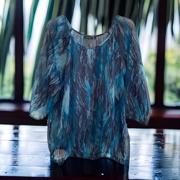 Apt. 9 Tops - 3/$24 Apt 9 Sheer Blouse